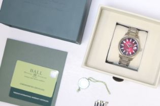Ball Engineer III Maverlight Date Automatic with box and Papers
