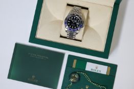 Rolex GMT Master II 'Batgirl' with Box and Papers 2020