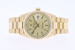 Rolex Day Date 36 18038 18ct yellow gold Day & Date Automatic with Box