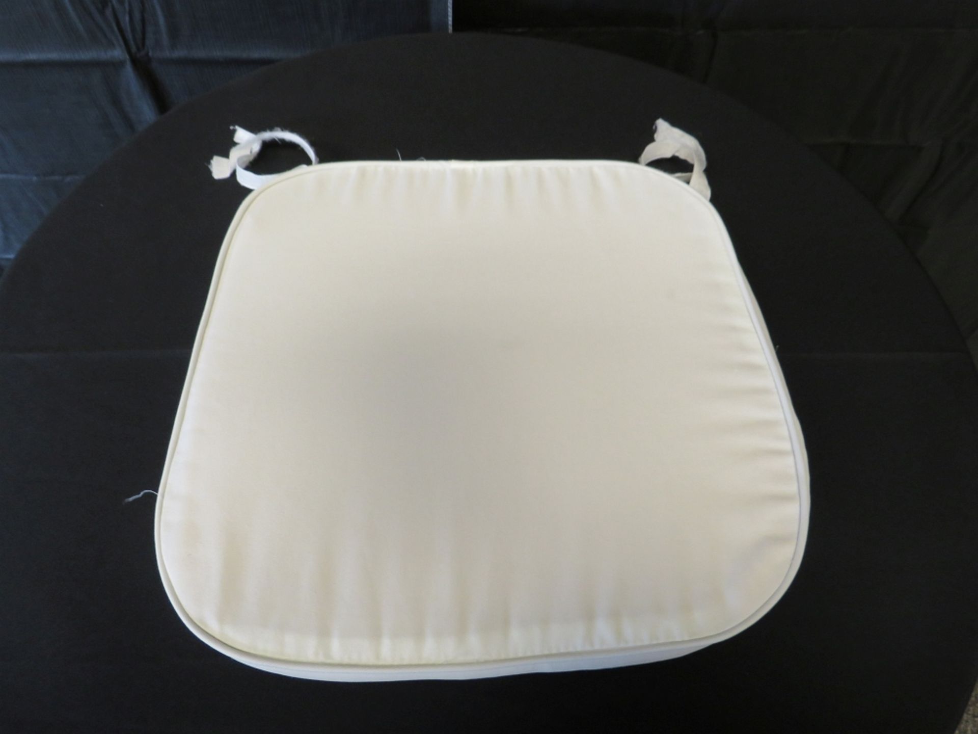 Chivari Ivory Chair Pads