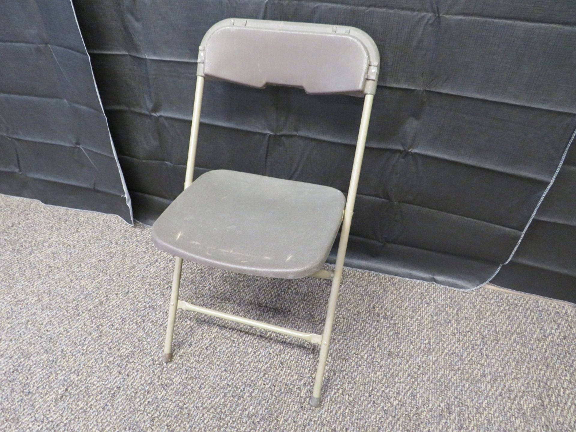 Plastic Chair, Brown