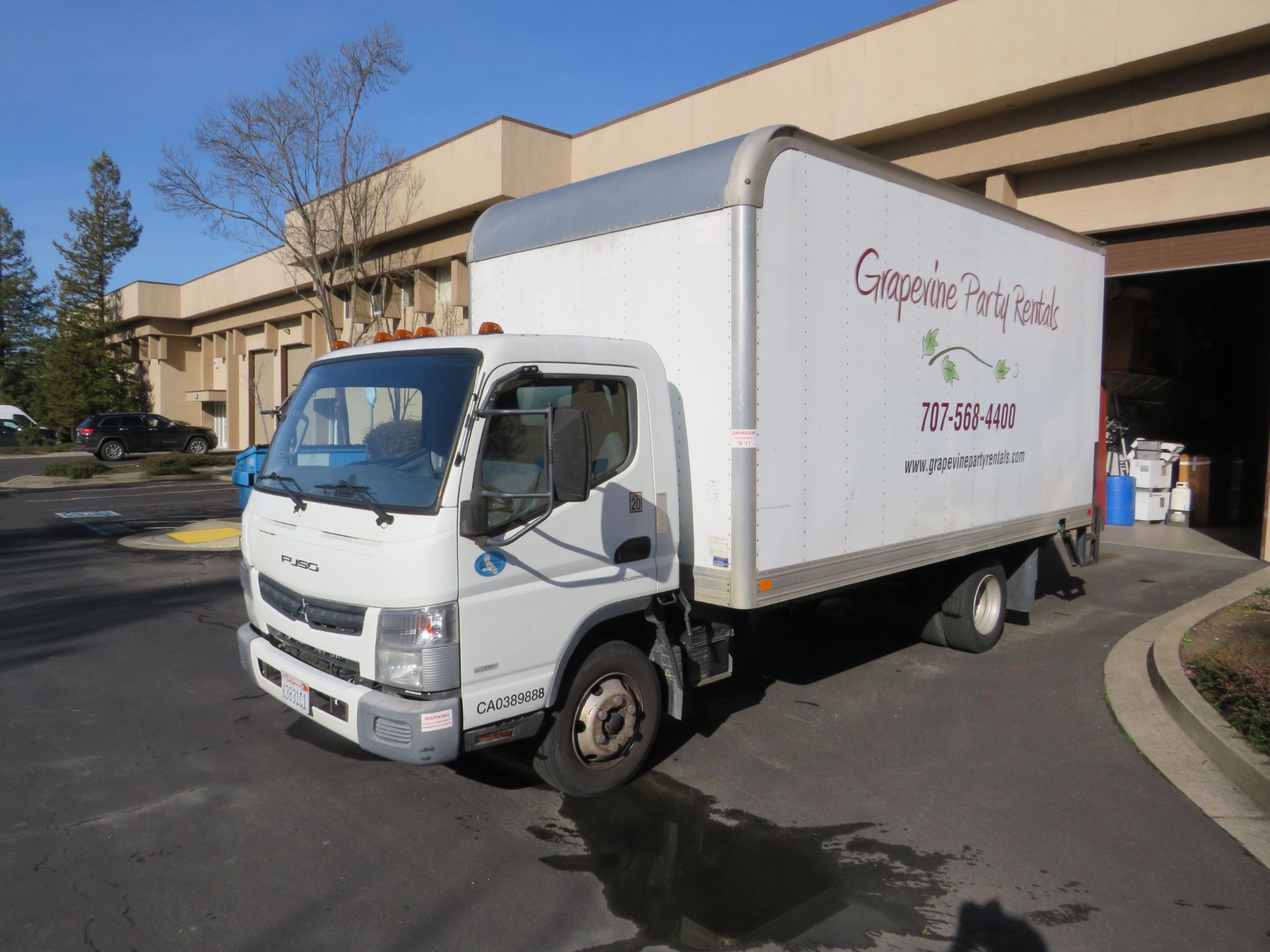 2012 Mitsubishi FUSO 16' Delivery Truck, Diesel - Image 4 of 12