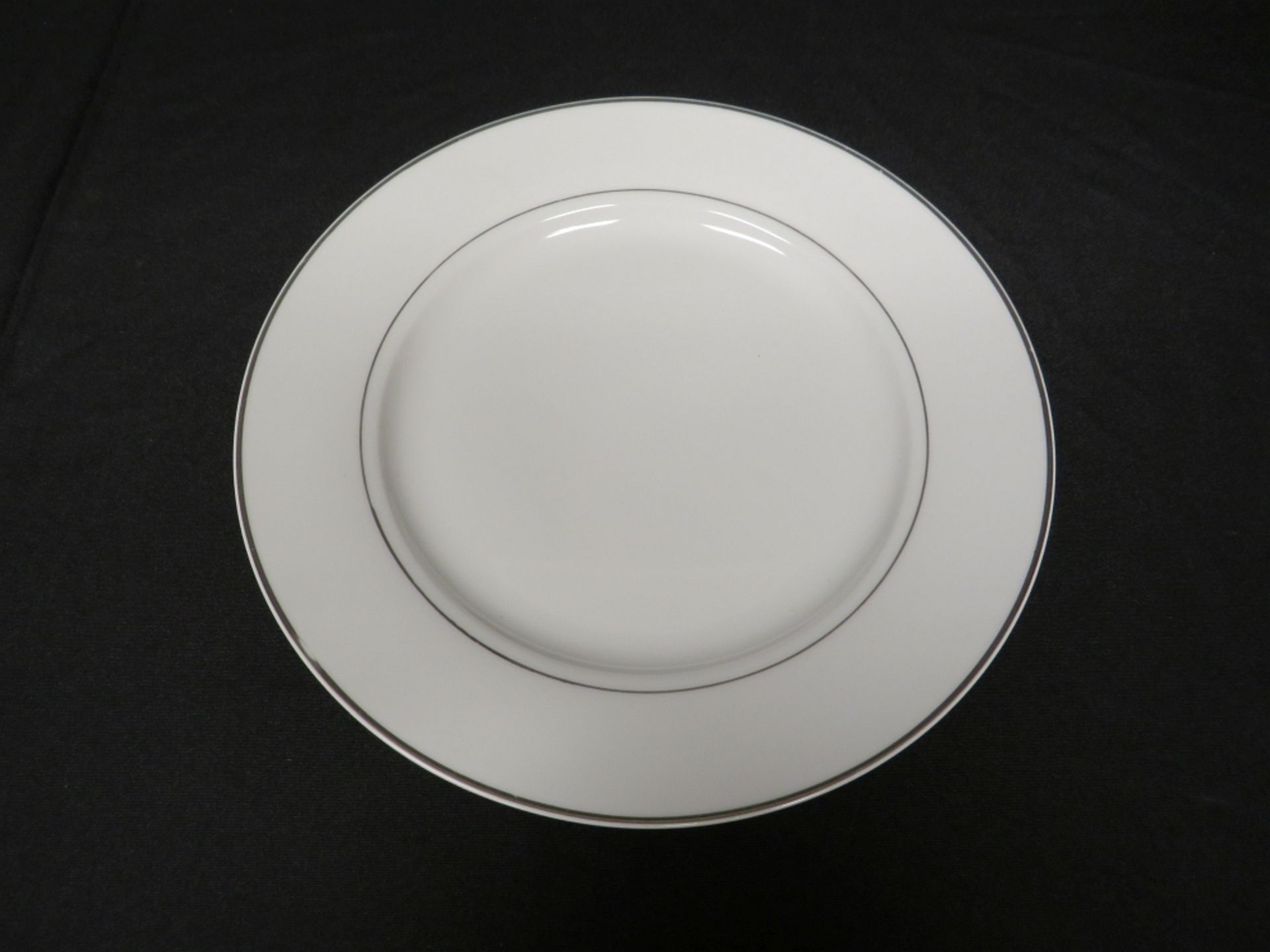 Platinum Dinner Plate, 10"