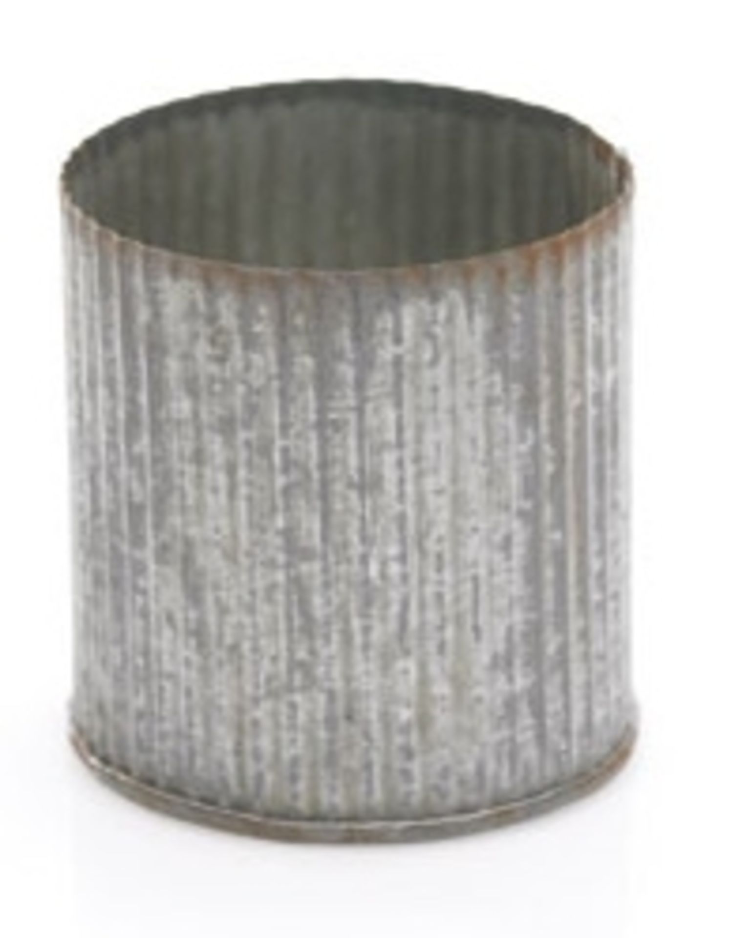 Bud Vase, Zinc - 3"x3"