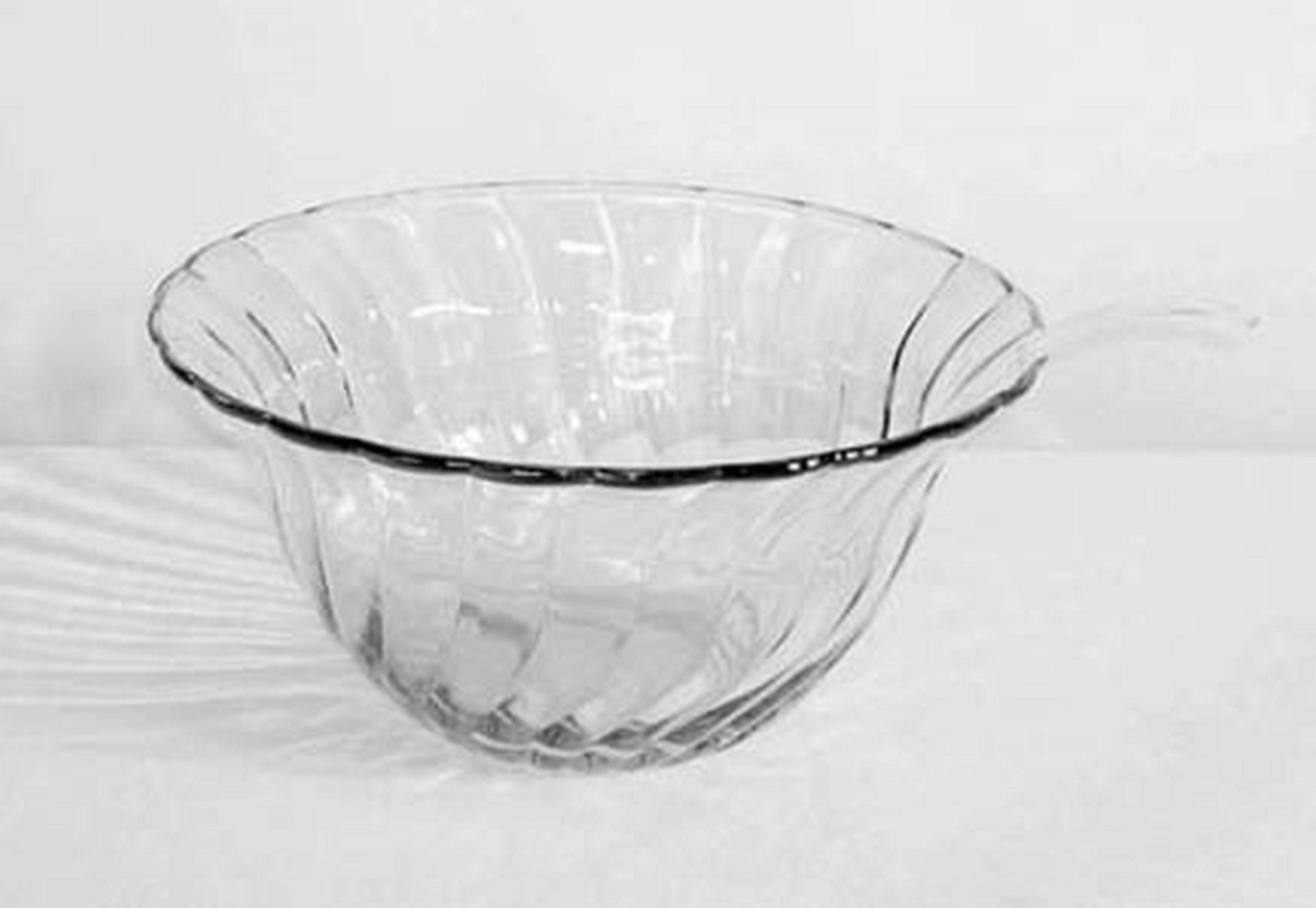 Beverage, Punch Bowl - Glass 7 Qt