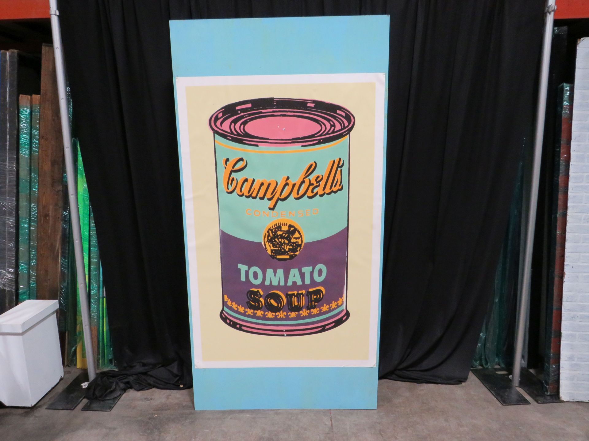 Andy Warhol Themed Backdrop