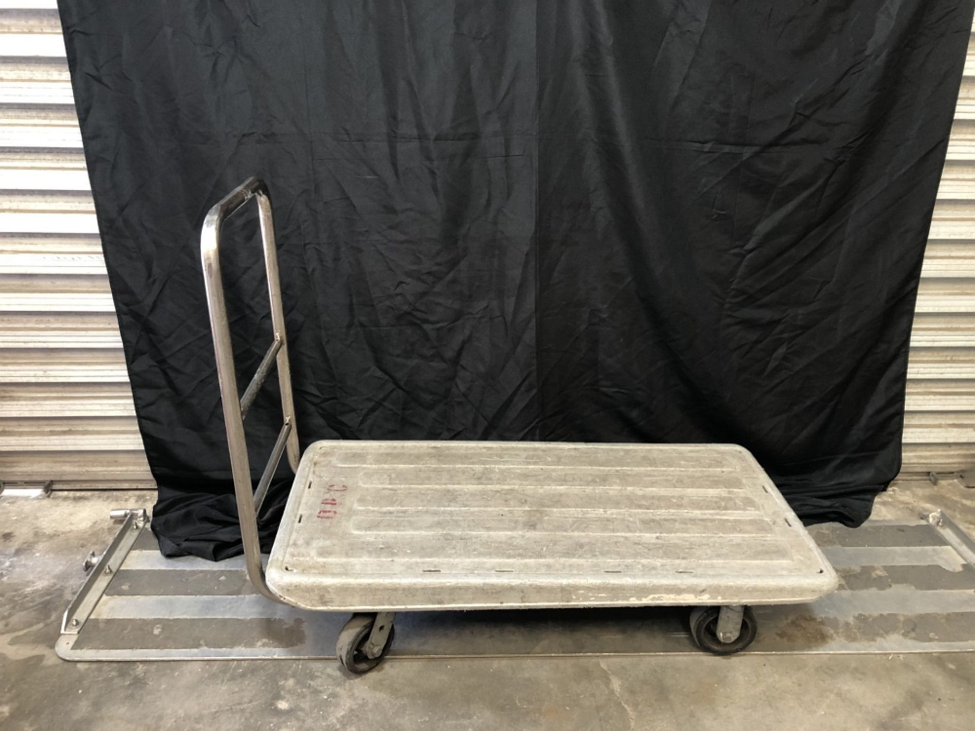 Grey Warehouse Cart, 47"x23"