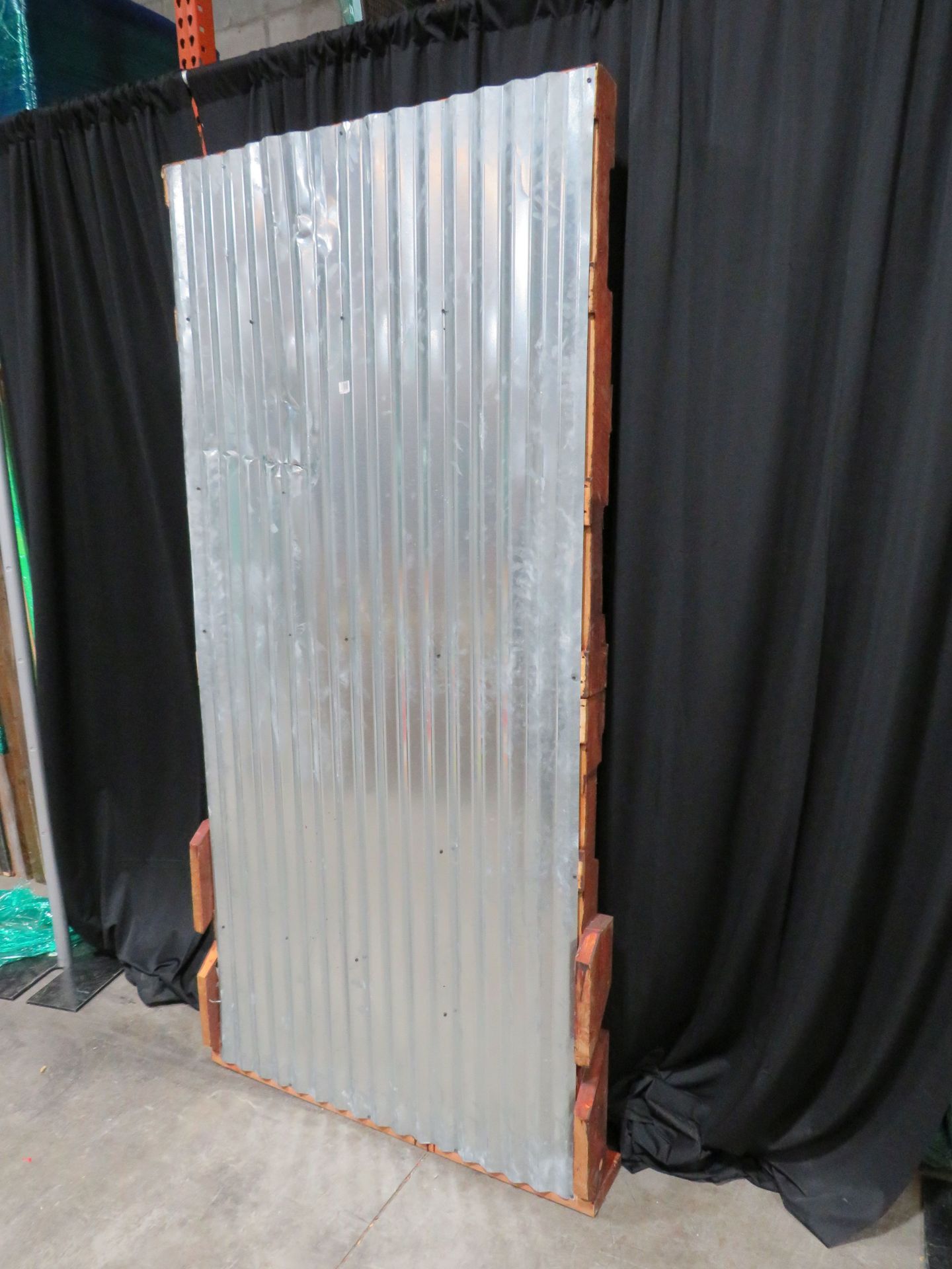 Rustic Tin Panel Backdrop - Image 2 of 2
