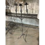 Wrought Iron Unity Candelabra