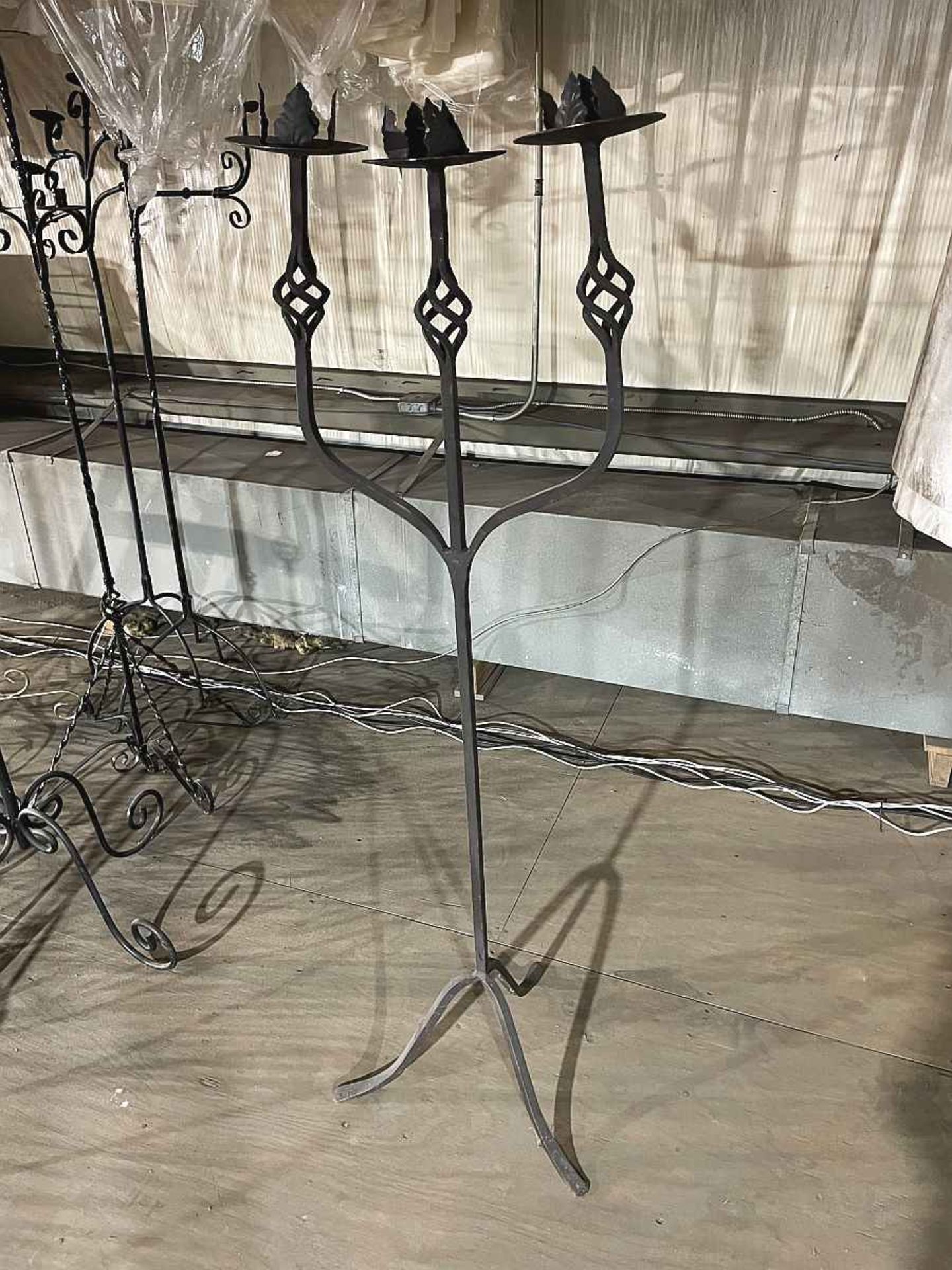 Wrought Iron Unity Candelabra