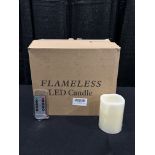 Boxes of LED Candles, Various Heights, 12 /box