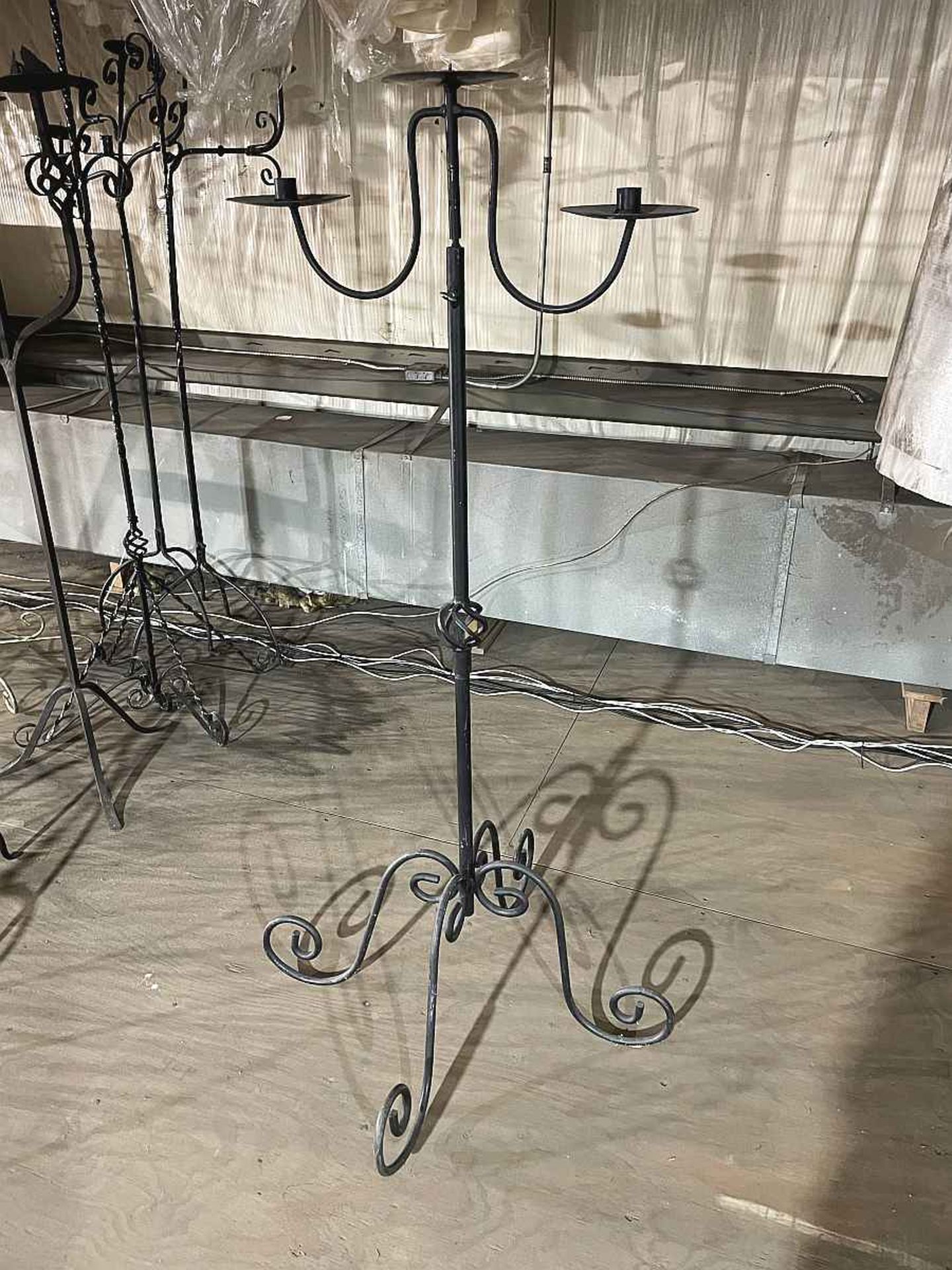 Wrought Iron Unity Candelabra