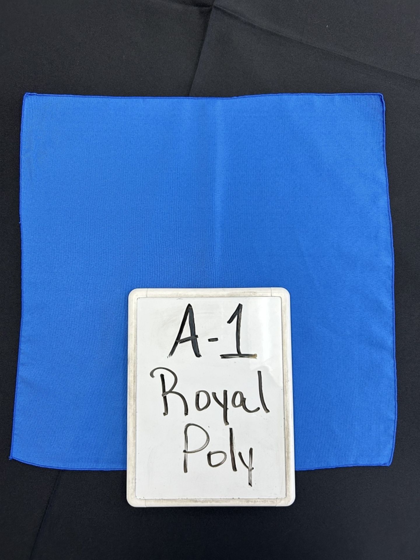 132" Round A-1 Royal Blue Poly