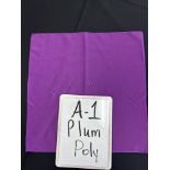 90" Round A-1 Plum Poly