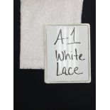 72" x 72" A-1 White Lace