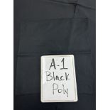 90" Round A-1 Black Poly