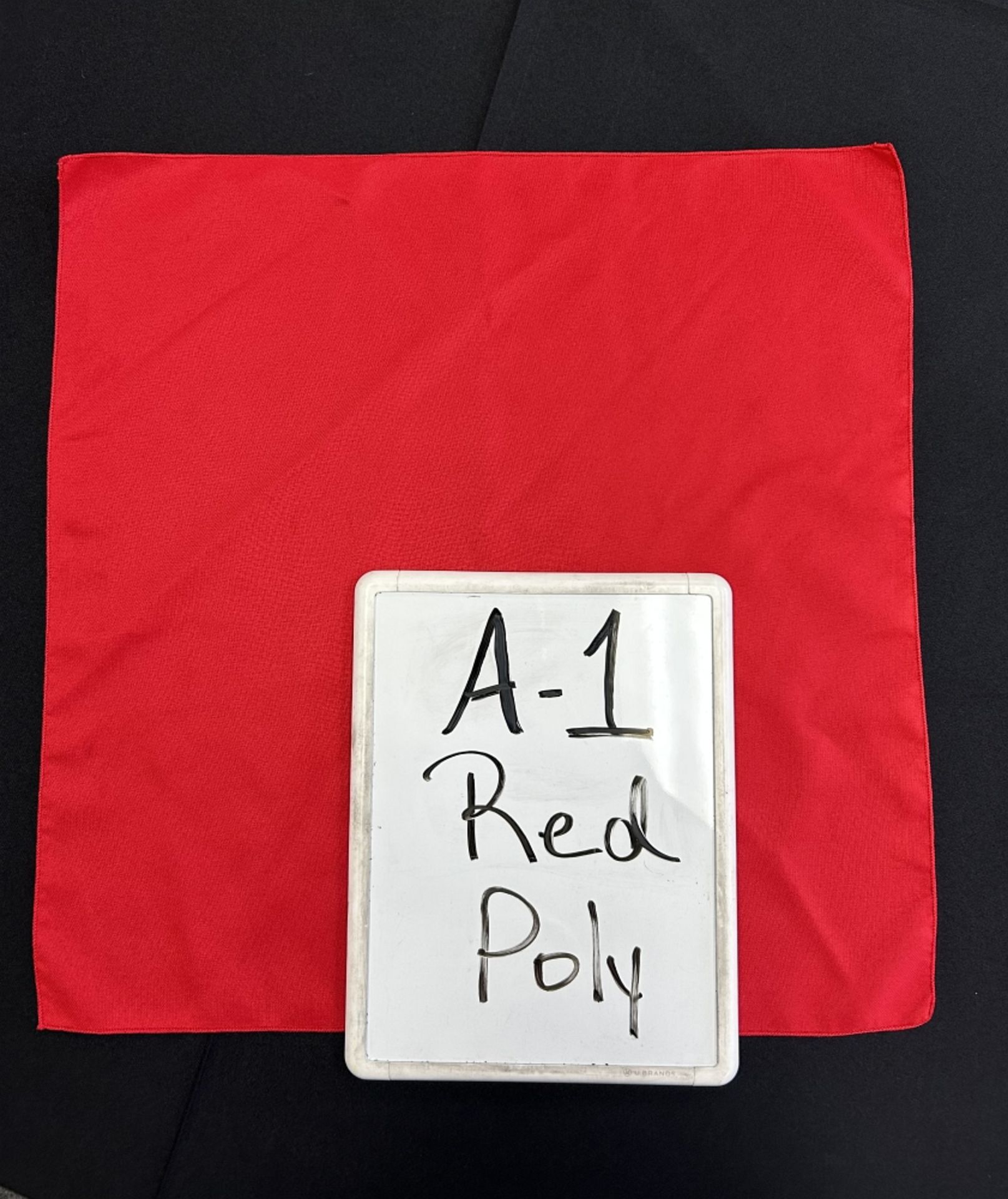 90" Round A-1 Red Poly