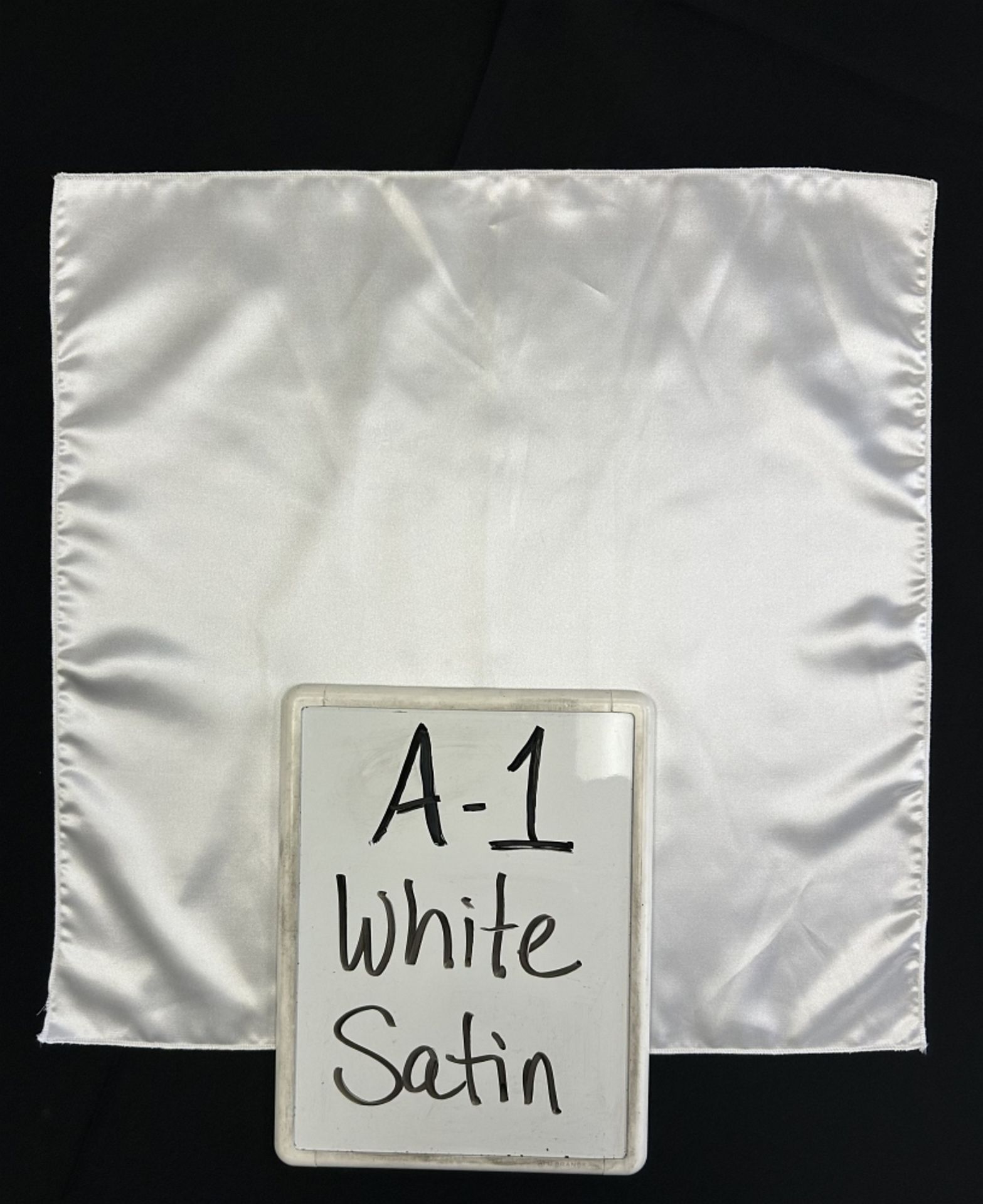 90" x 156" Banquet A-1 White Satin