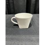 Classic White Square Coffee Cup