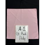 7" x 105" Table Runner/Chair Tie- Light Pink