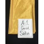 120" Round A-1 Gold Satin