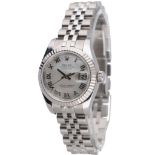 A Ladies Rolex Datejust Automatic Wristwatch