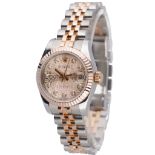 A Ladies Rolex Datejust Automatic Wristwatch