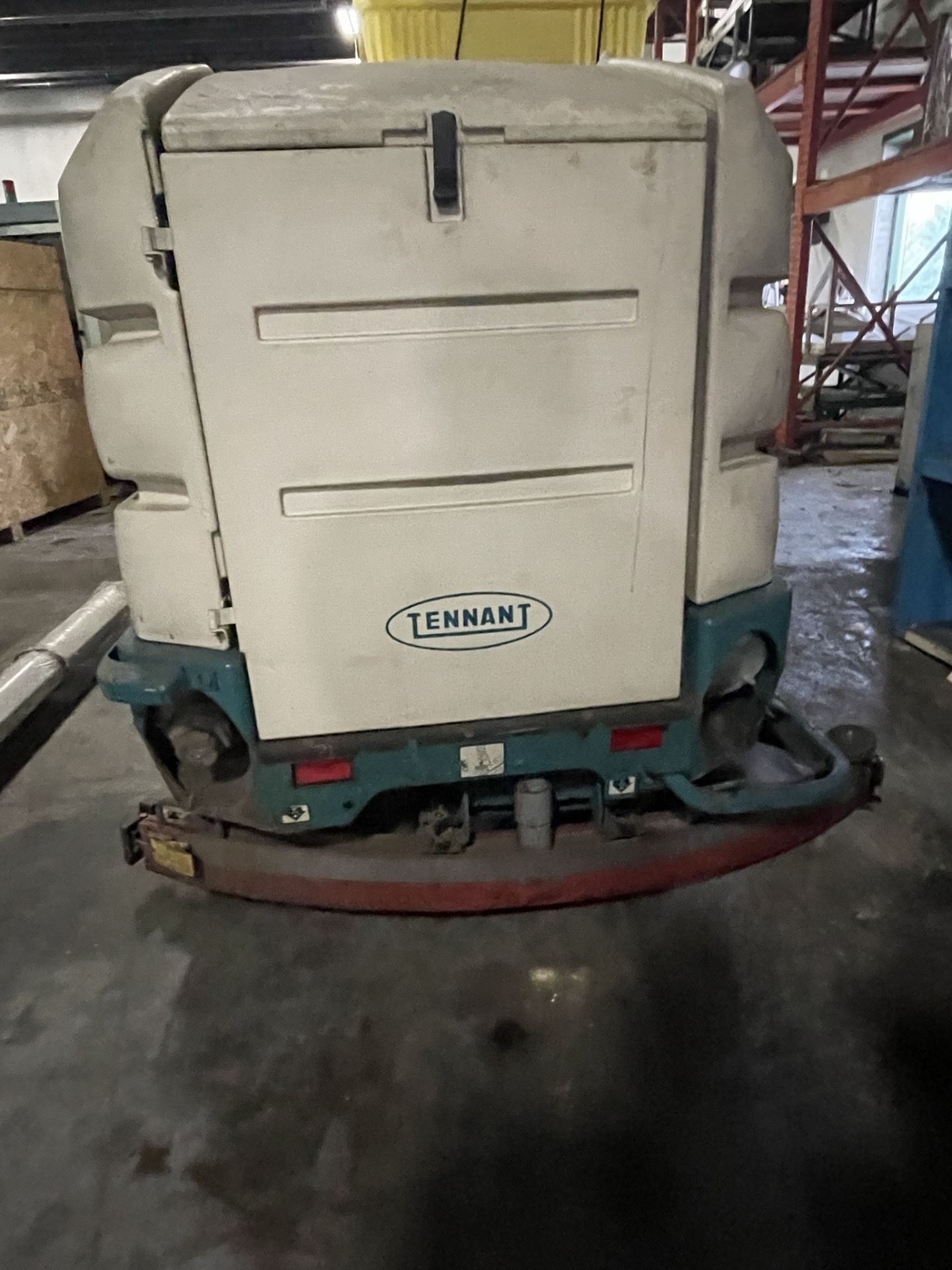 Tennant  Model 8300 Battery Operated Combination Scrubber Sweeper, MFG. 2001 Hopper Volume - Image 4 of 7