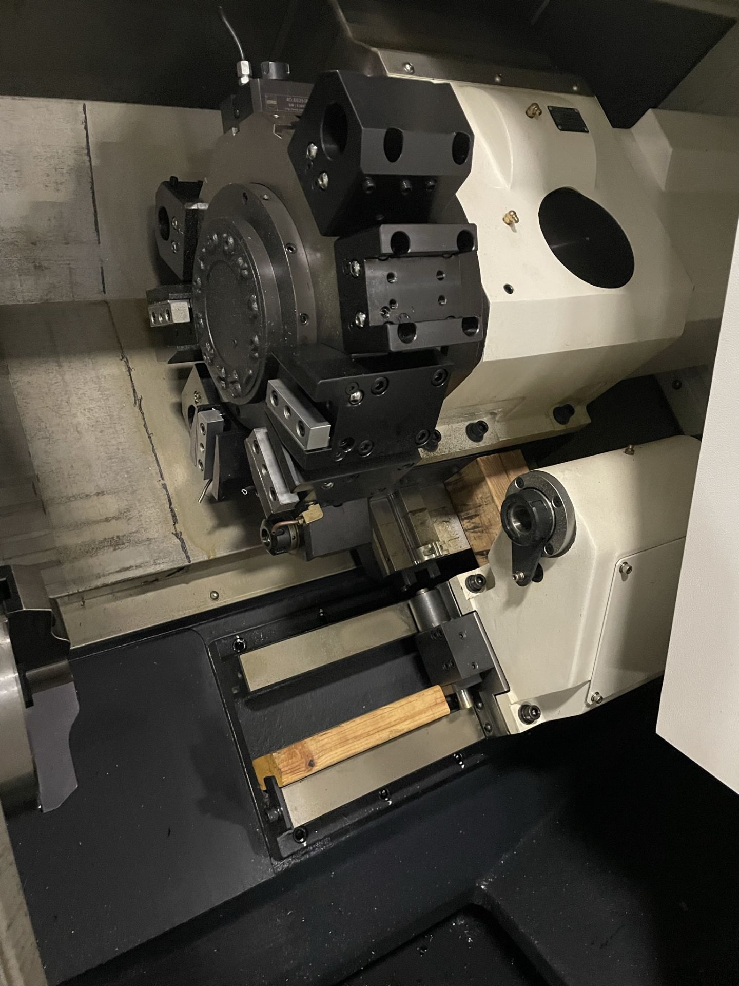 2018 Hwacheon Model Cutex 160B CNC Lathe, Fanuc I Ser. Cont., Live Tooling Swing Over Bed: 21.65” - Image 4 of 9