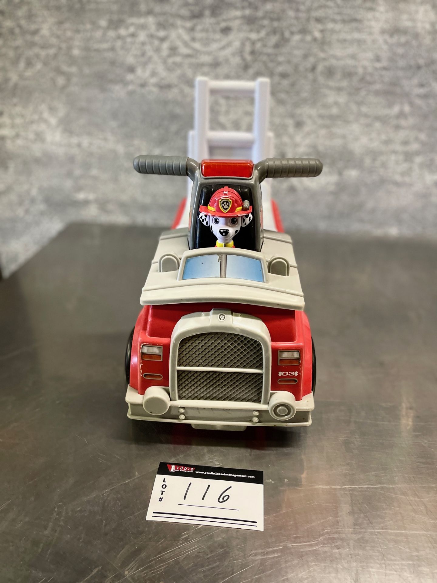 PAW PATROL PUSH CART, 19” X 9”(SUBJECT TO BULK BID LOT 99) - Image 3 of 3