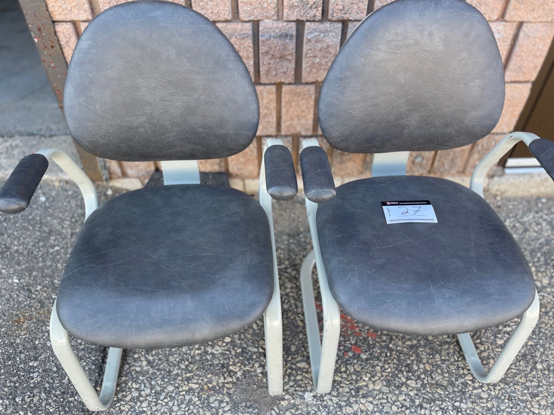 SOLID RECEPTION CHAIRS, QTY 10