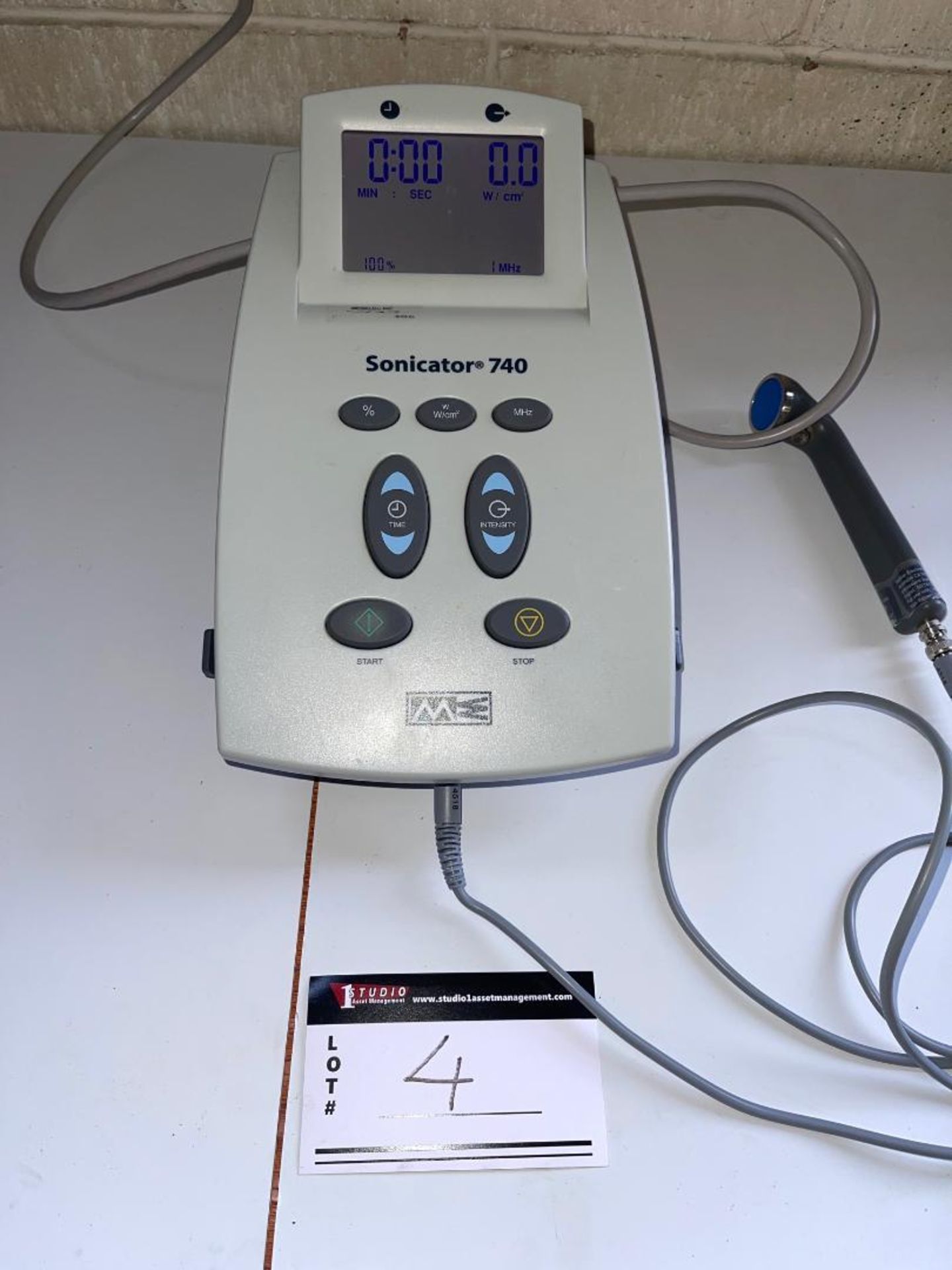METTLER SONICATOR 740 ULTRASOUND THERAPY SYSTEM
