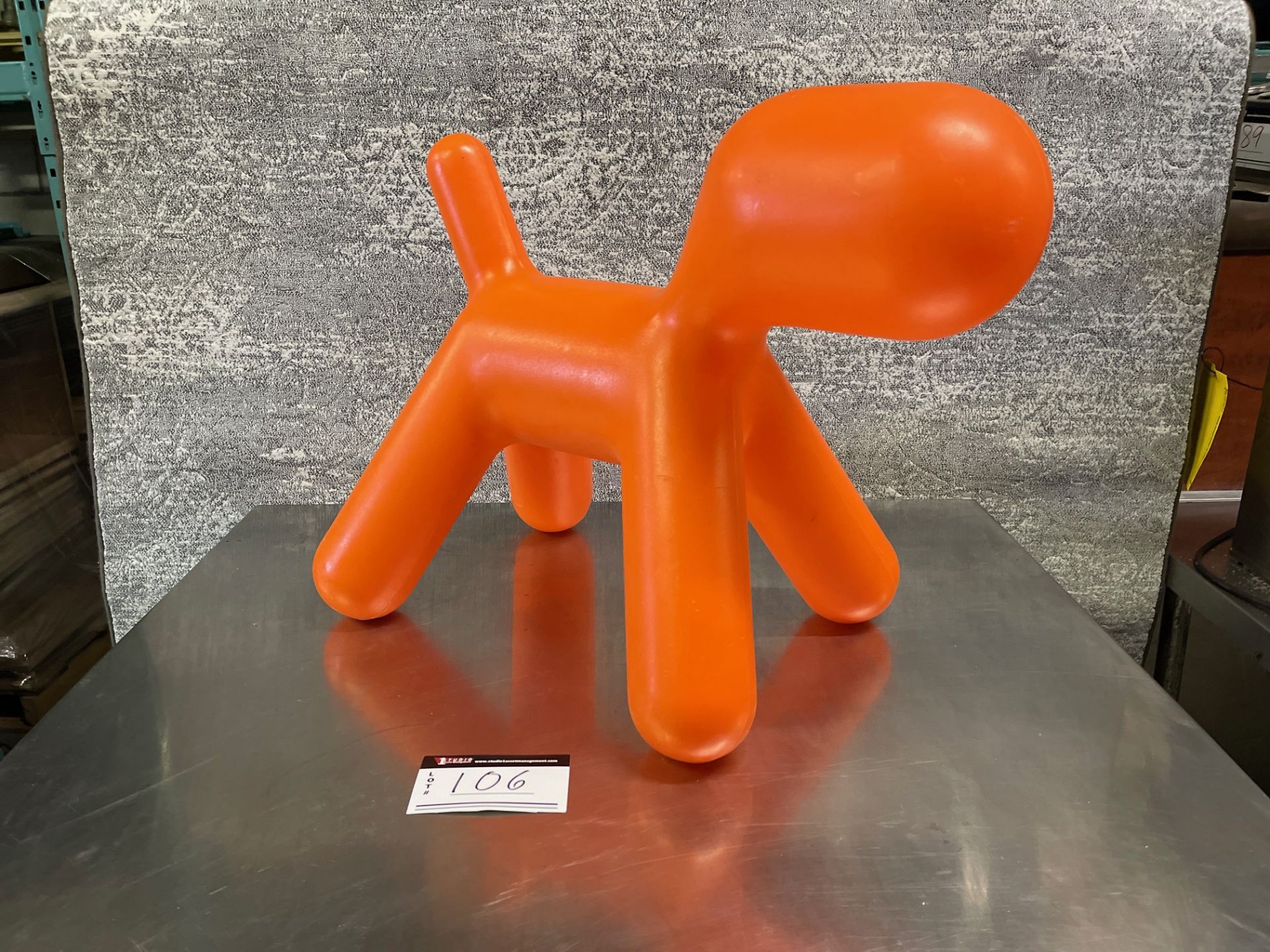 24”X 16”, ORANGE DOG SEAT FOR TODDLER(SUBJECT TO BULK BID LOT 99)