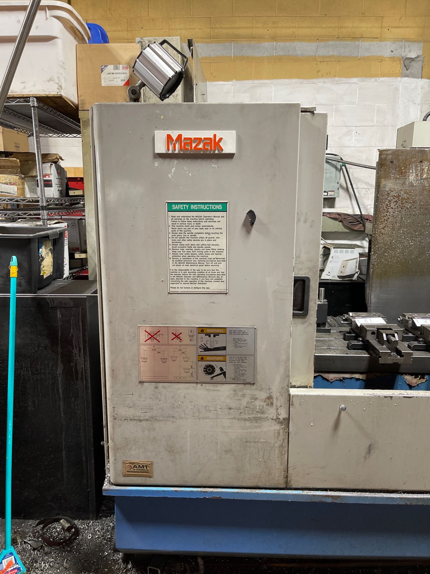 MAZAK VTC 16B CNC VERTICAL MACHINING CENTER MAZATROL CONTROL MAZATROL M32B, X 40”, Y 16”, Z 16” - Image 5 of 6