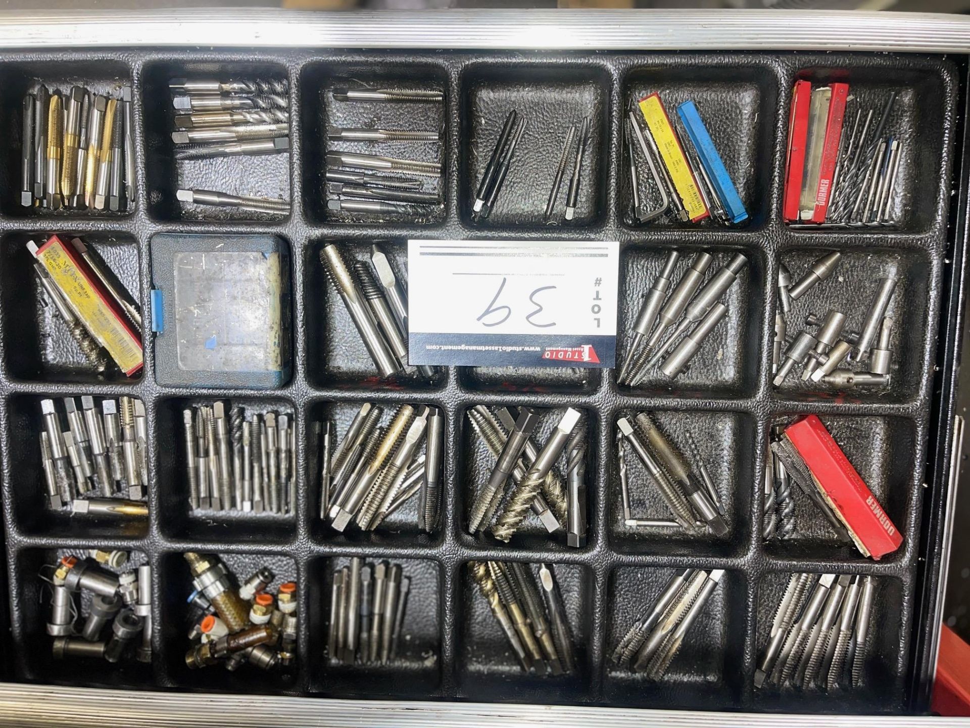 LOT/ASSORTED MACHINE DRILL BITS