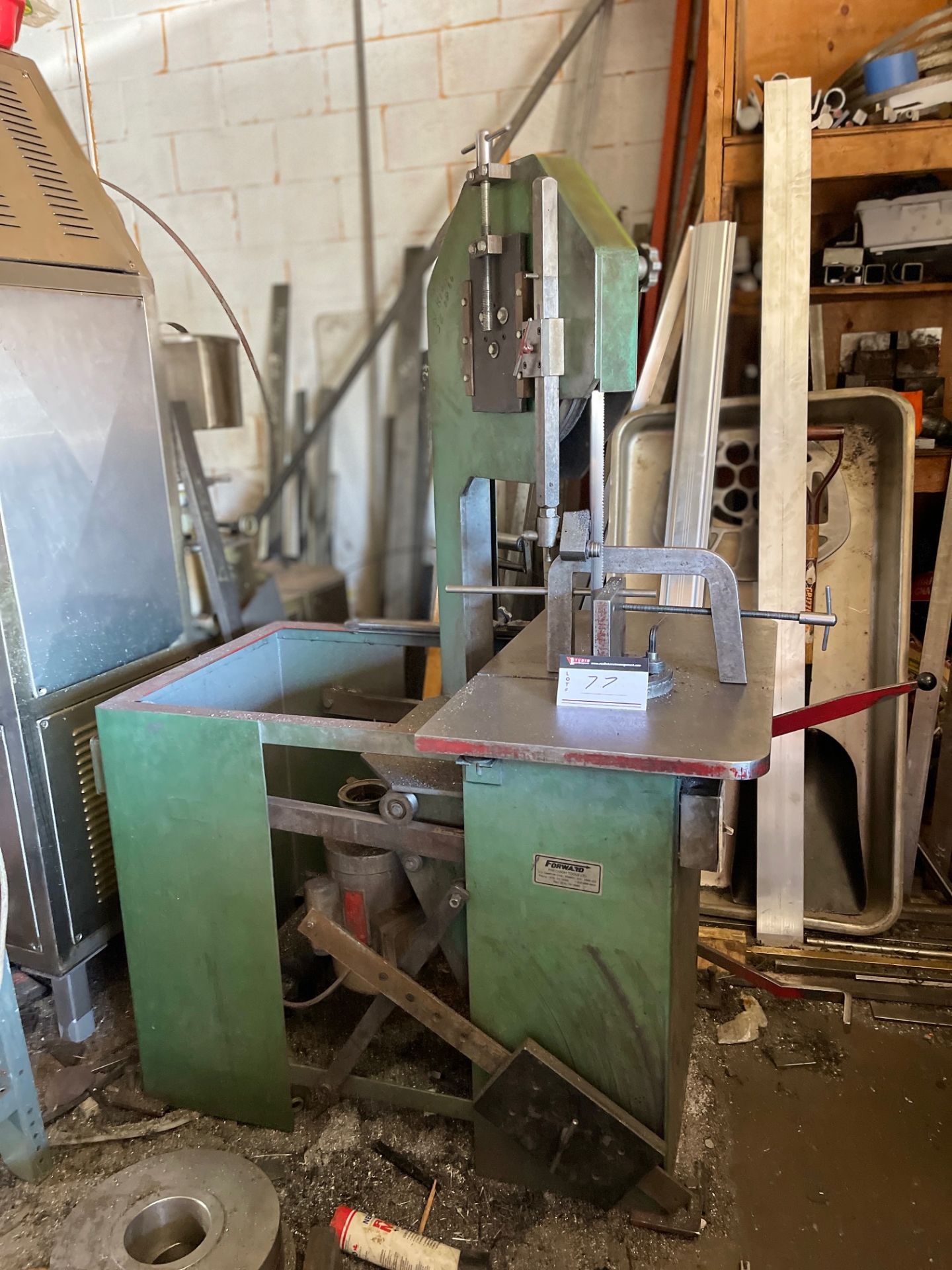 E.R MAIER VERTICAL BAND SAW - Image 3 of 4