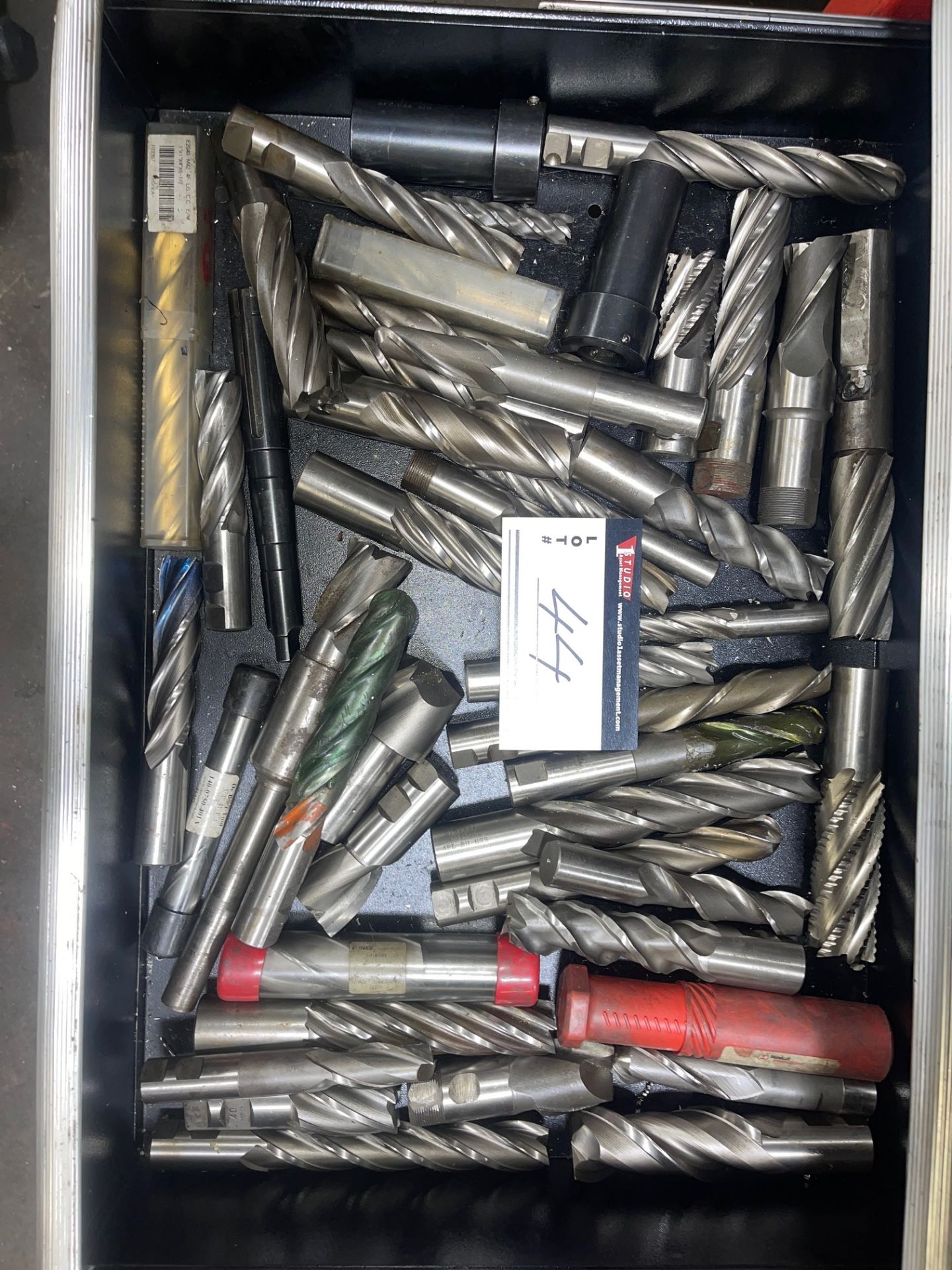 LOT/ASSORTED MACHINE DRILL BITS & TOOLING - Image 2 of 3