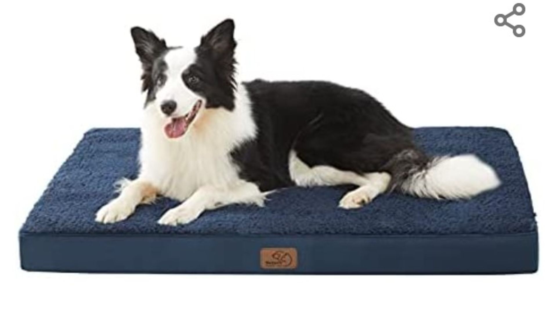 BRANDNEW BEDSURE FLANNEL PET PAD G2 104X74X10 GREY