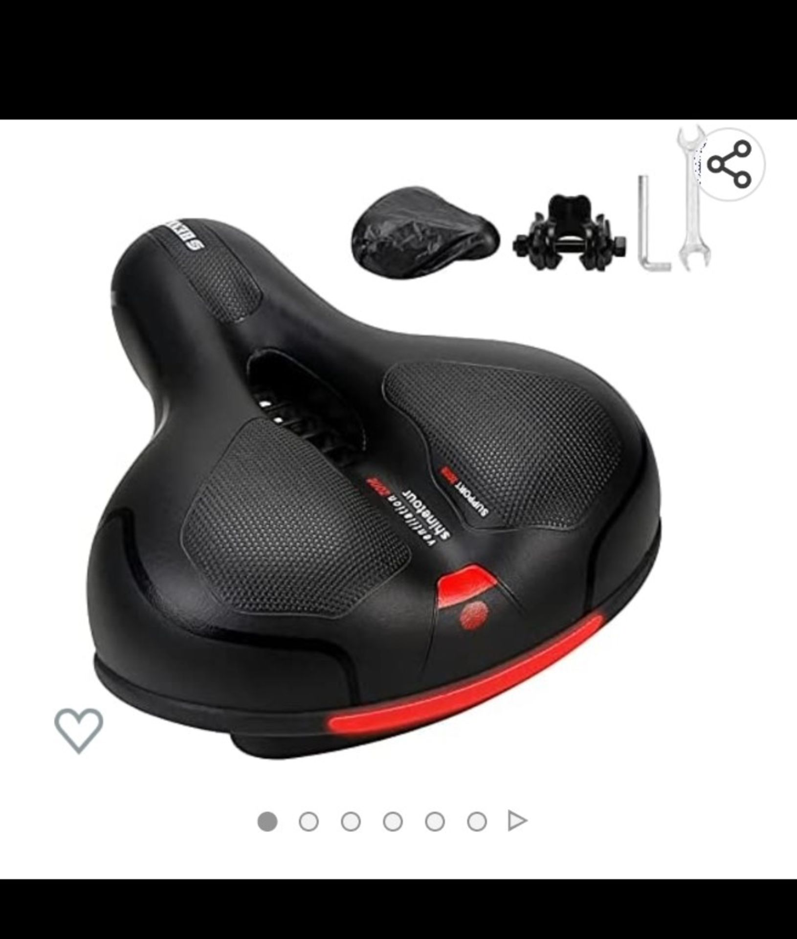 BRANDNEW 5X ERGONOMIC BICYCLE SEAT