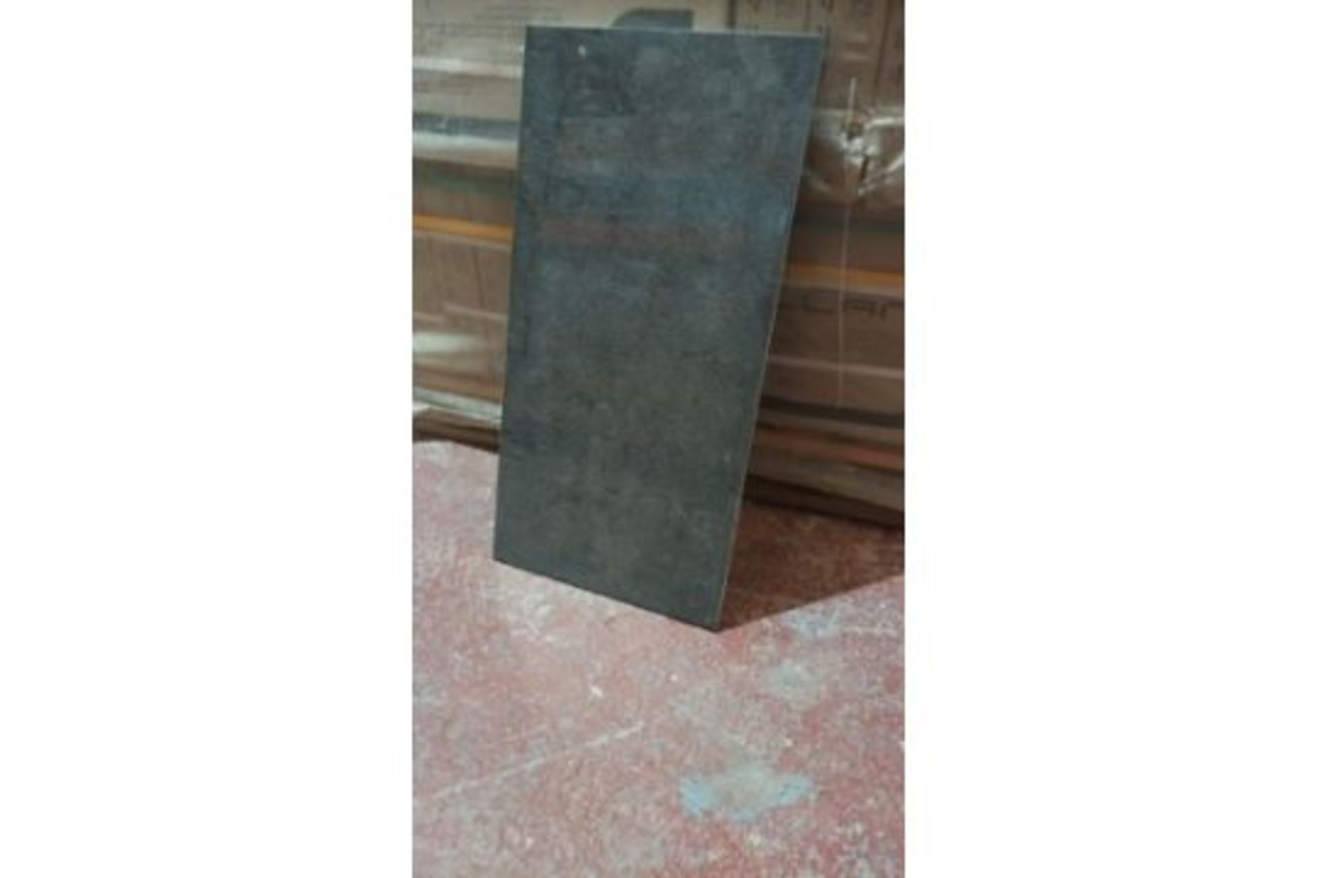 10 X NEW PACKS OF PORCELLAN POLISHED ANTHRACITE GREY POLISHED FLOOR ; WALL TILES. 300x600MM HIGH