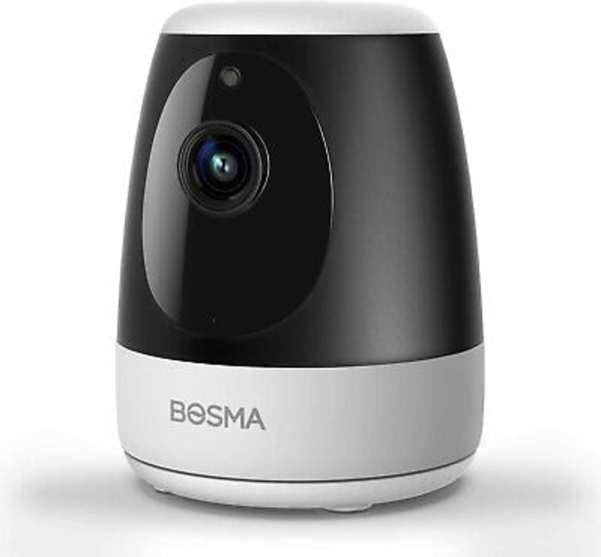 2 X BRAND NEW BOSMA SMART HOME SECURITY CAMERA INDOOR, BOSMA WITH 1080P FHD NIGHT VISION, PAN 360