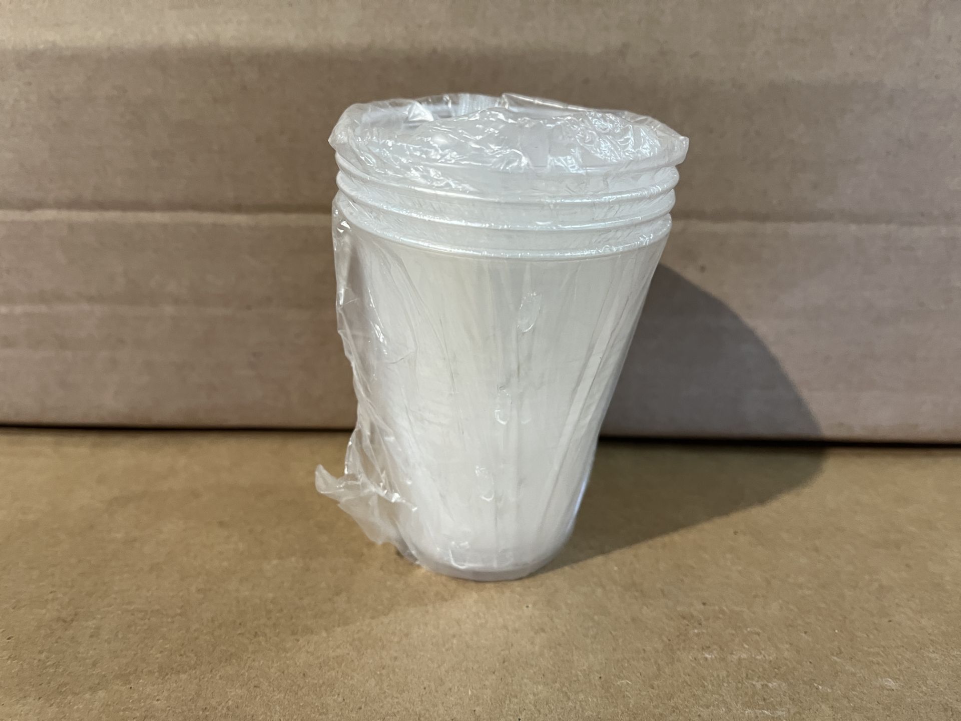 7000 X BRAND NEW 9OZ PP WRAPPED CLEAR TUMBLERS R15-1