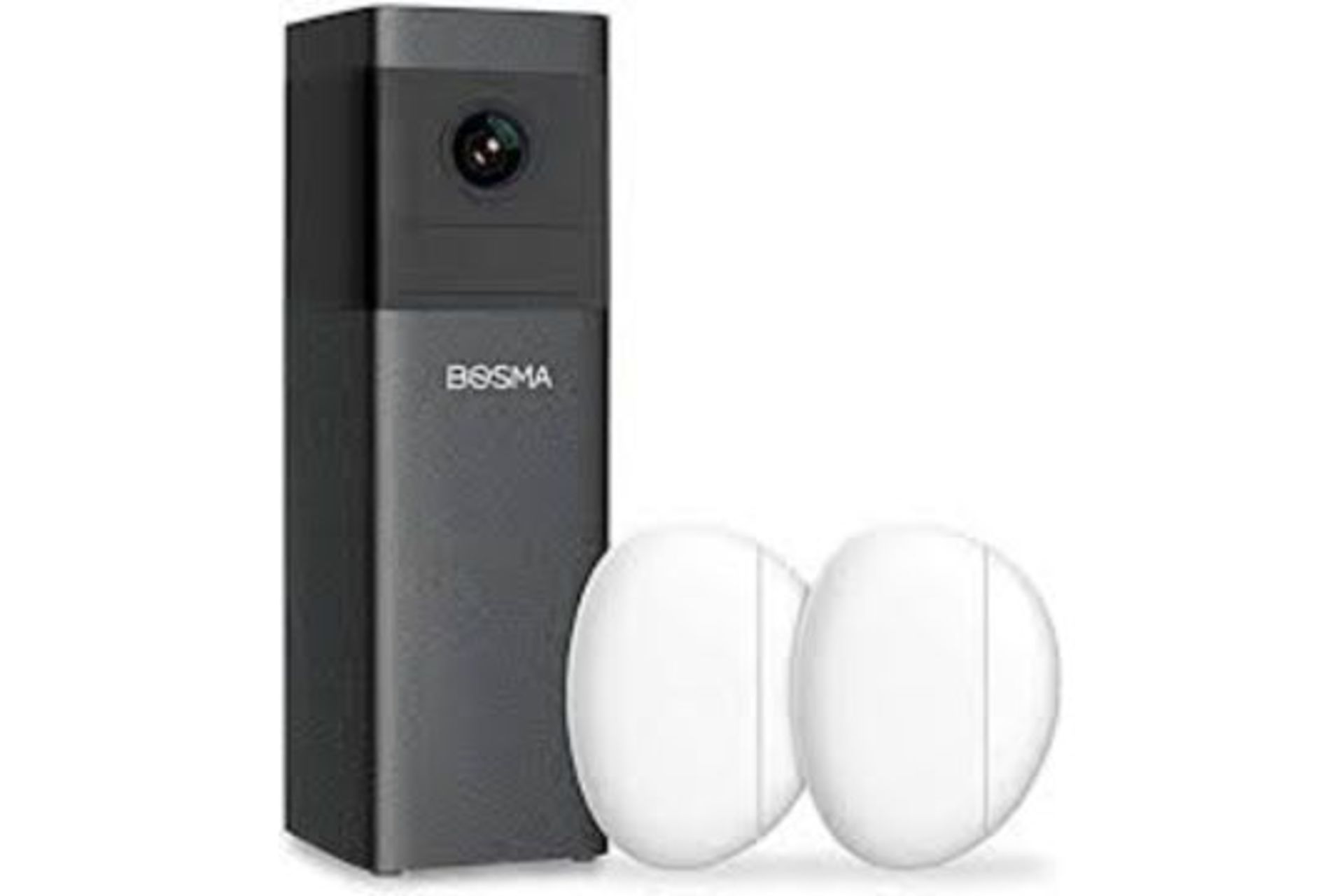 BRAND NEW BOSMA INDOOR SECURITY CAMERA WITH DOOR/WINDOW SENSORS (PACKS OF 2) COLOUR NIGHT VISION,