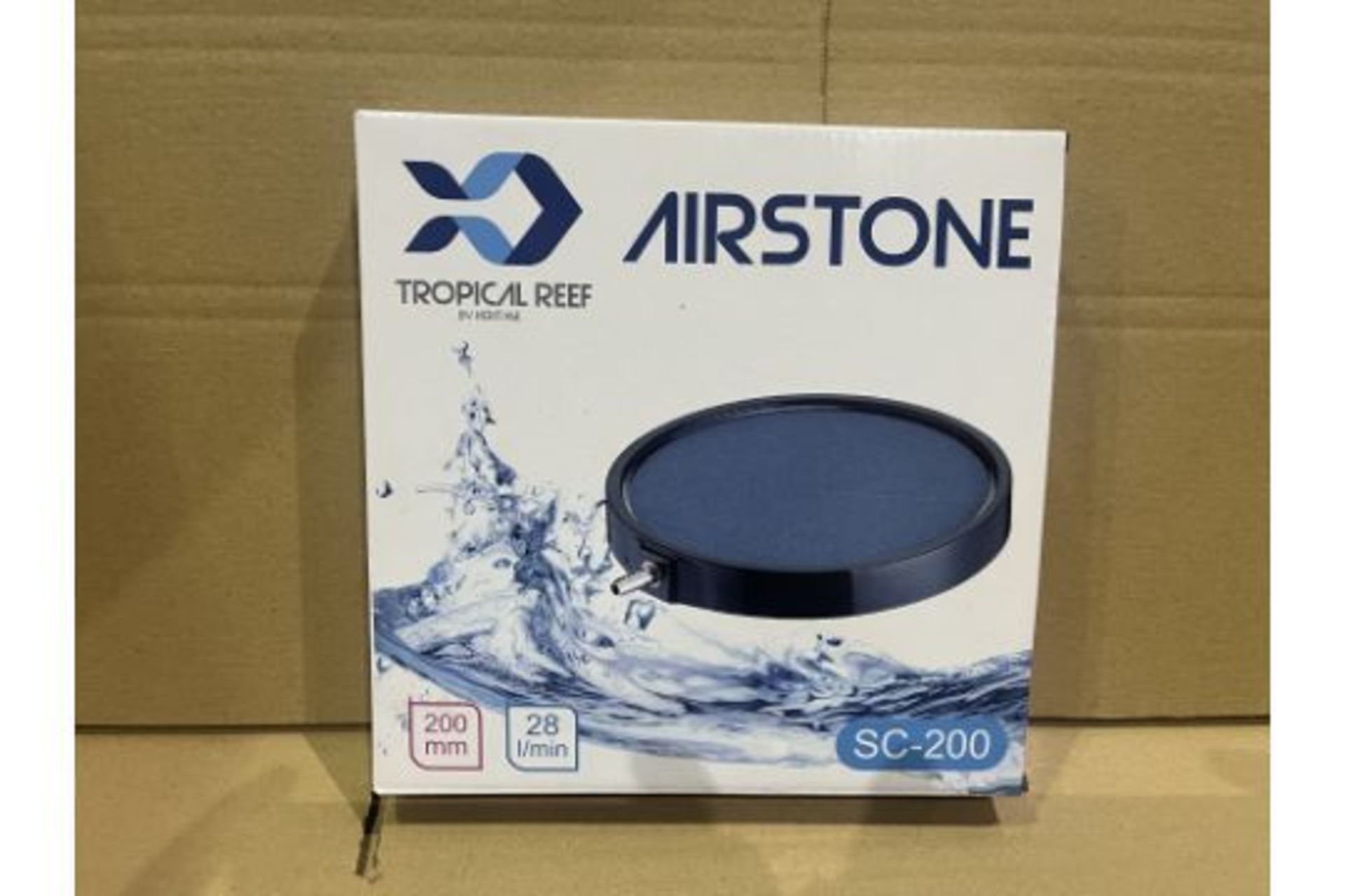 24 X BRAND NEW TROPICAL REEF 200MM AIRSTONES RRP £15 EACH R16-7