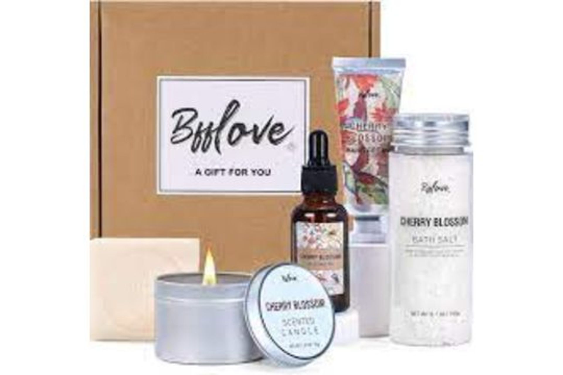 24 X BRAND NEW BFF LOVE GIFT SETS INCLUDING BATH SALT, HAND SOAP, MASSAGE OIL, HAND CREAM ETC R19CP