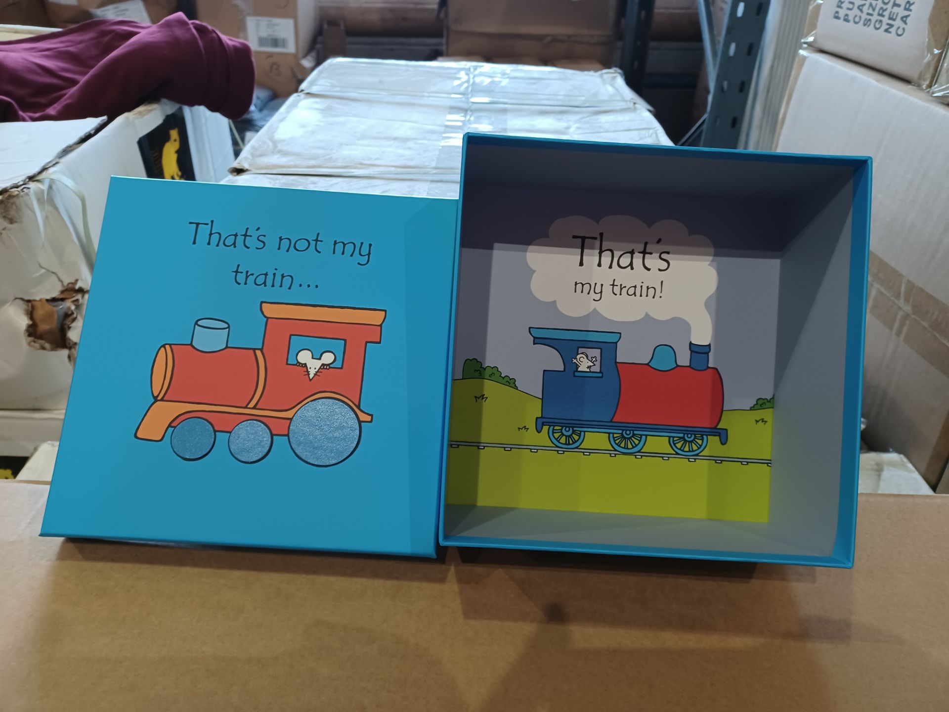 20 X BRAND NEW OFFICIAL THAT’S NOT MY TRAIN KEEPSAKE BOXES R16-3