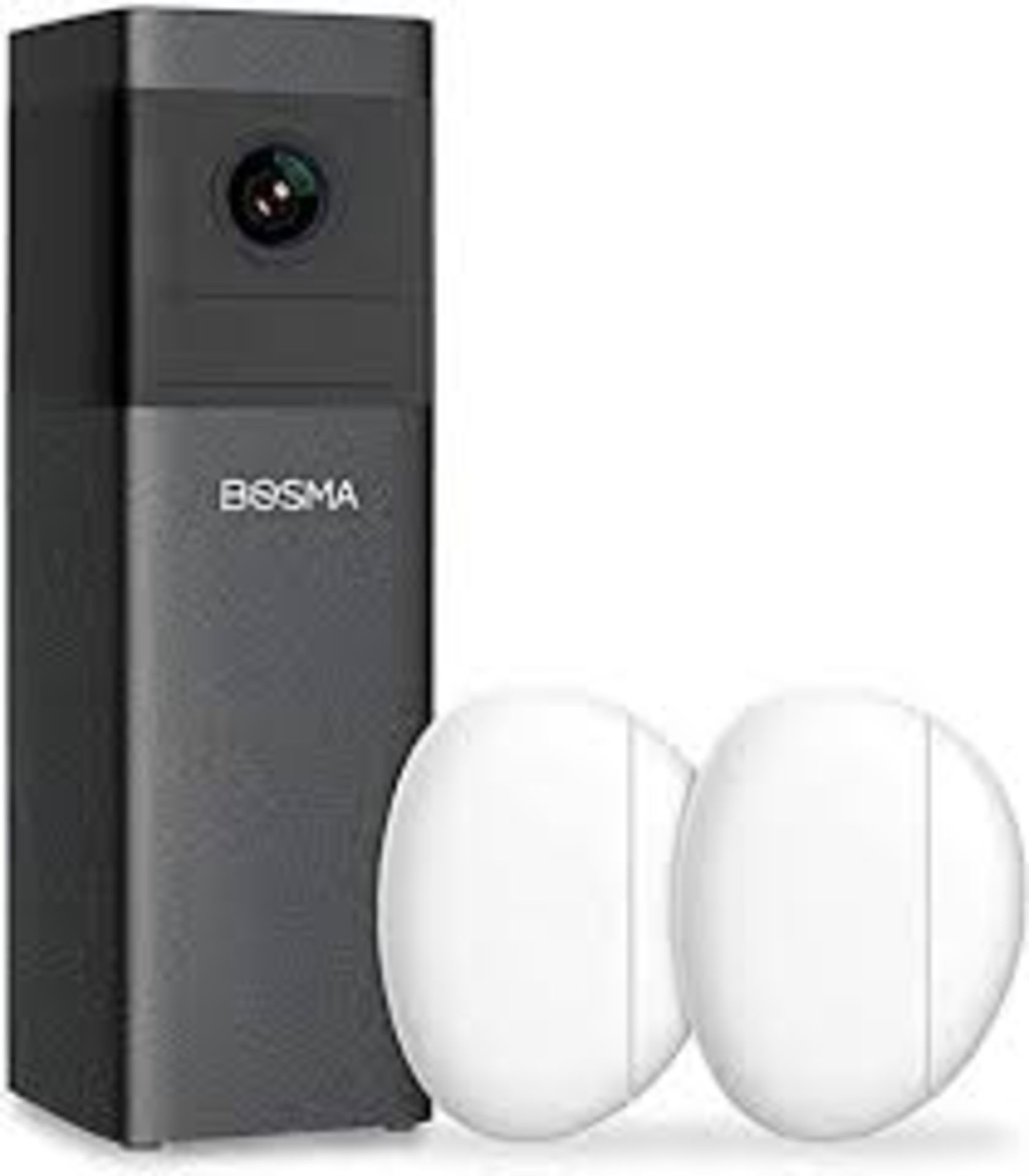 BRAND NEW BOSMA INDOOR SECURITY CAMERA WITH DOOR/WINDOW SENSORS (PACKS OF 2) COLOUR NIGHT VISION,