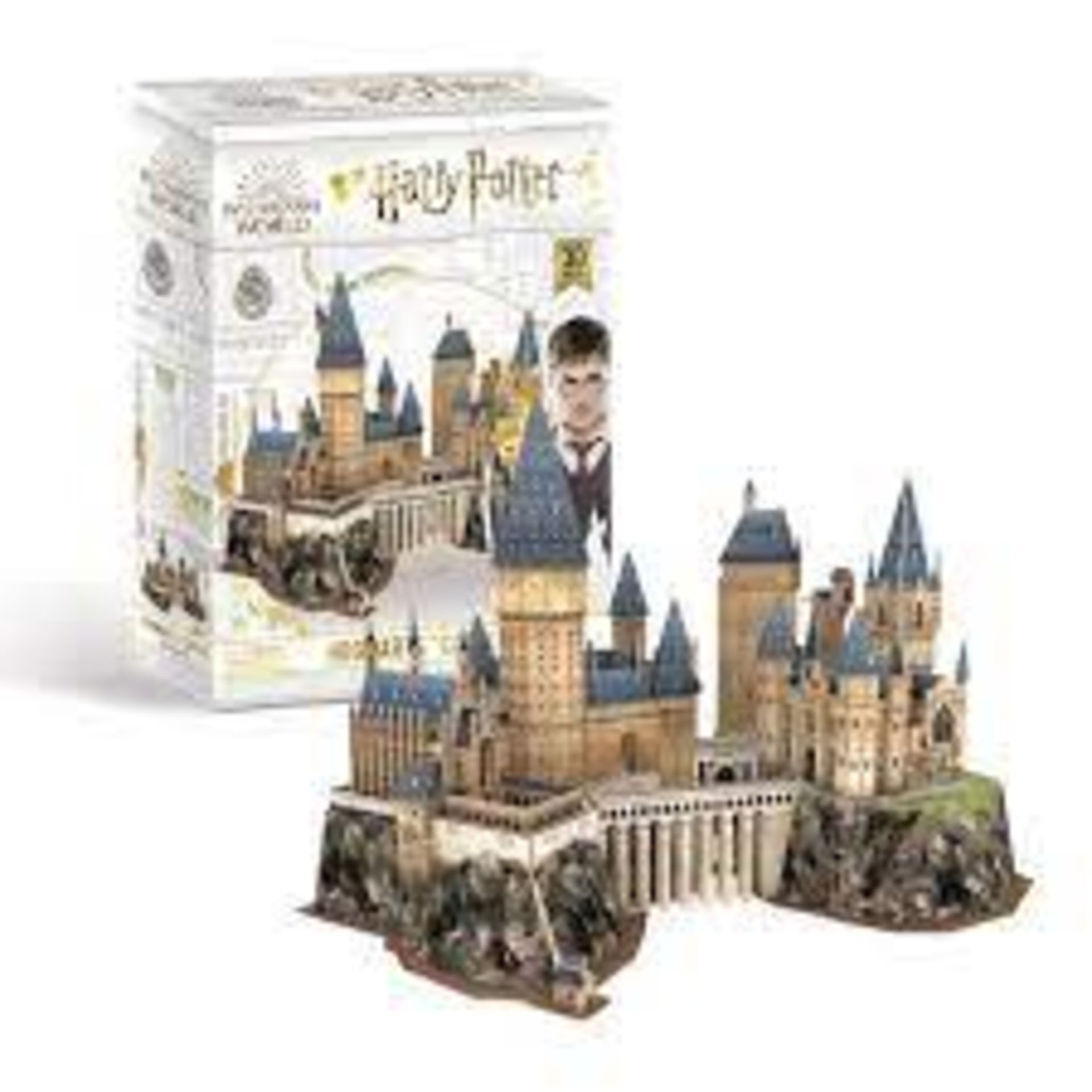 4 X BRAND NEW HARRY POTTER WIZARDING WORLD HOGWARTS GREAT WALL 3D PUZZLES RRP £70 EACH R19