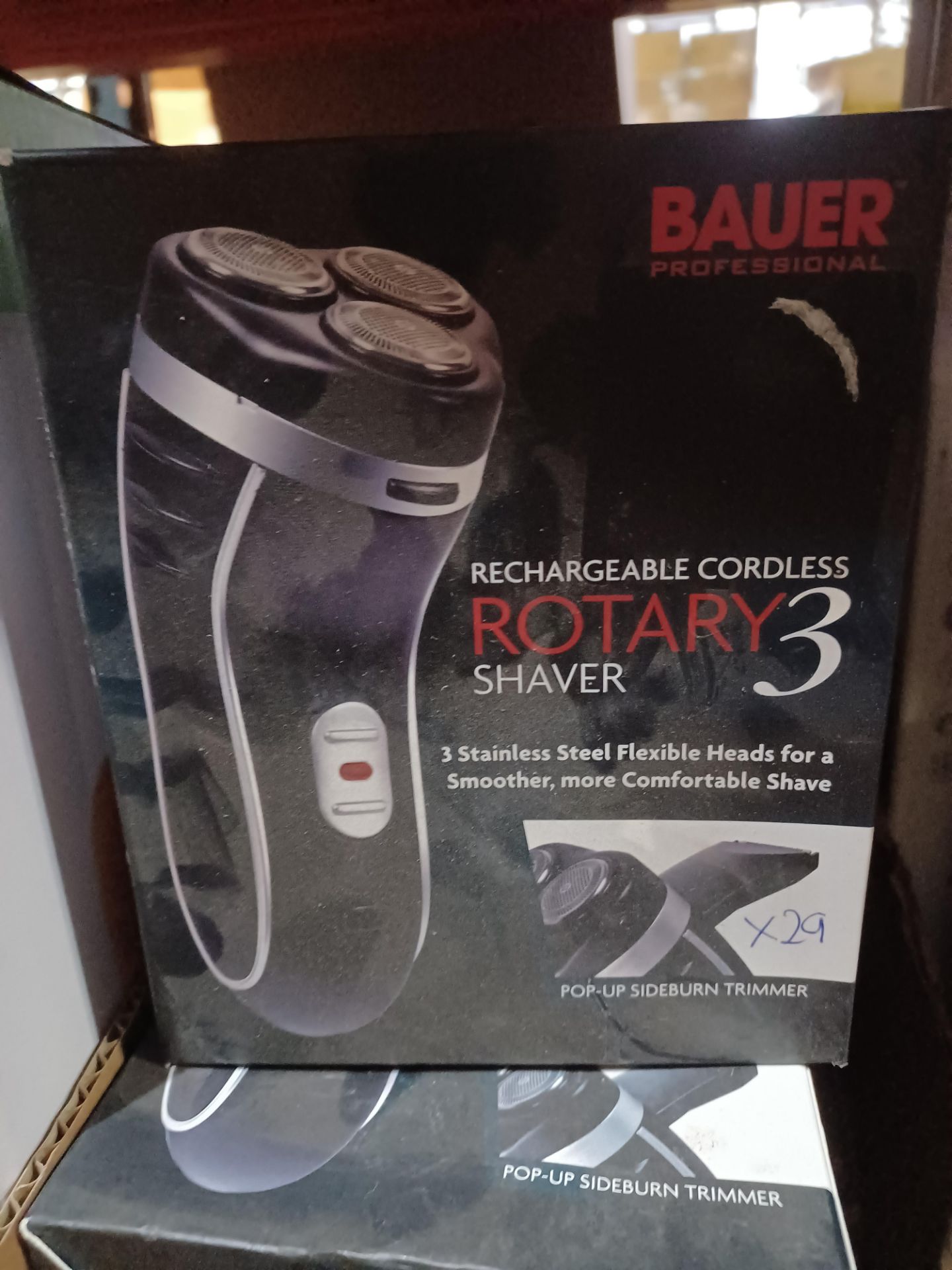 7 x Bauer Professional Rotary 3 Shaver - BI