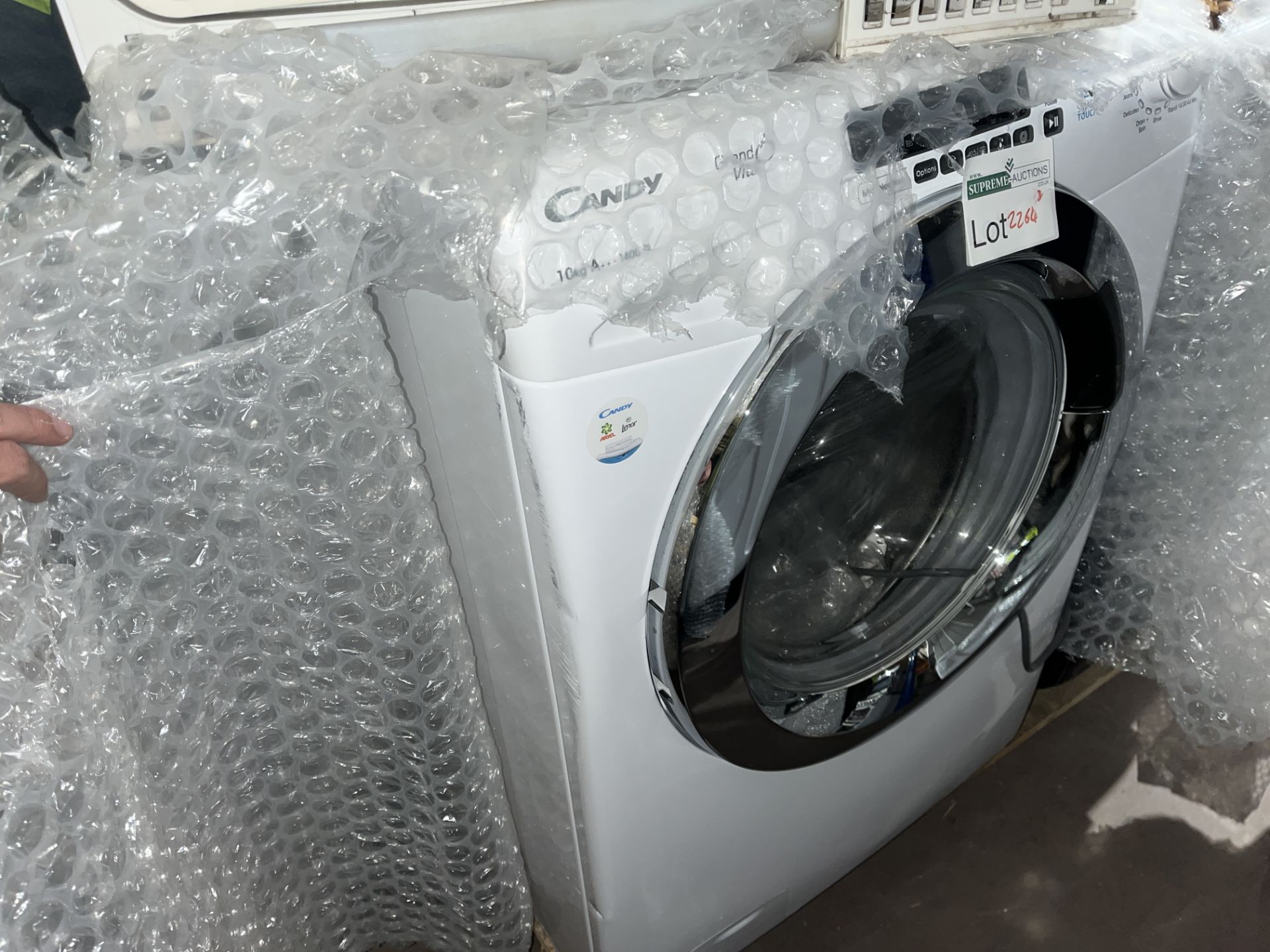 RETURNED CANDY SMART TOUCH WASHING MACHINE R9-12
